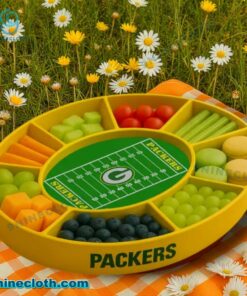 Green Bay Packers Stadium Snack Platter oy4g2bm