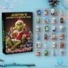 Grinch 24 Days Of Naughty And Beer Personalized Advent Calendar 2025-b ciL4v61