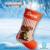 Grinch And Max Baltimore Orioles 125th Anniversary Personalized Christmas Stocking 5Nu7nIa