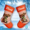 Grinch And Max Baltimore Orioles 125th Anniversary Personalized Christmas Stocking-a aX35Utg