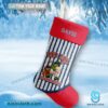 Grinch And Max Boston Red Sox 125th Anniversary Personalized Christmas Stocking TktqgO5