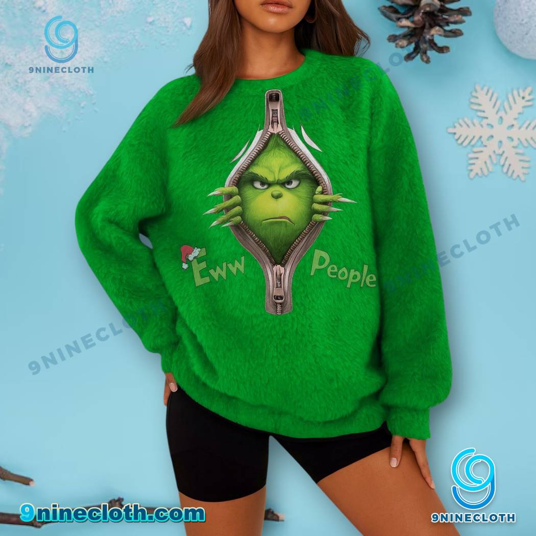 Grinch Eww People Christmas Sweater 9dhTi57