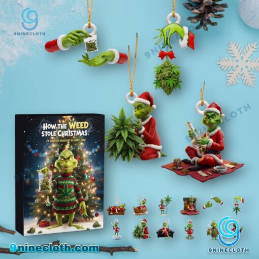 Grinch How The Weed Stole Christmas Advent Calendar 2025 ibQUFVo