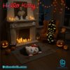 Hello Kitty Pit Halloween Rug-b DWXxOc8