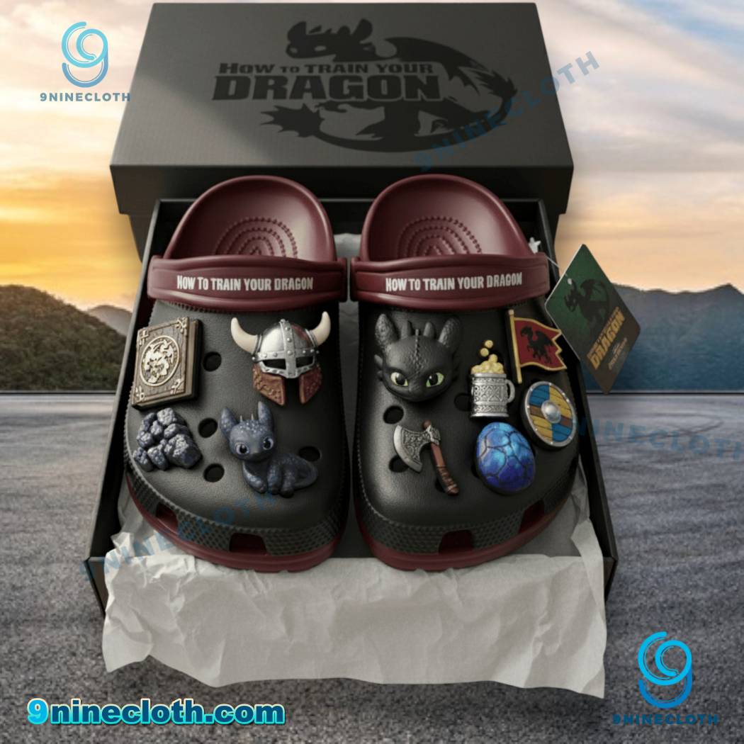How To Train Your Dragon Crocs With Charms nmEIFoJ