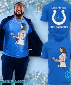 Indianapolis Colts Carlie Irsay Gordon Like Father Like Daughter T-shirt WCKNzYX