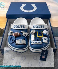 Indianapolis Colts Crocs With Charms 2sSbLew