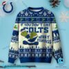 Indianapolis Colts Grinch Merry Kissmyass Ugly Christmas Sweater aW4t5YO