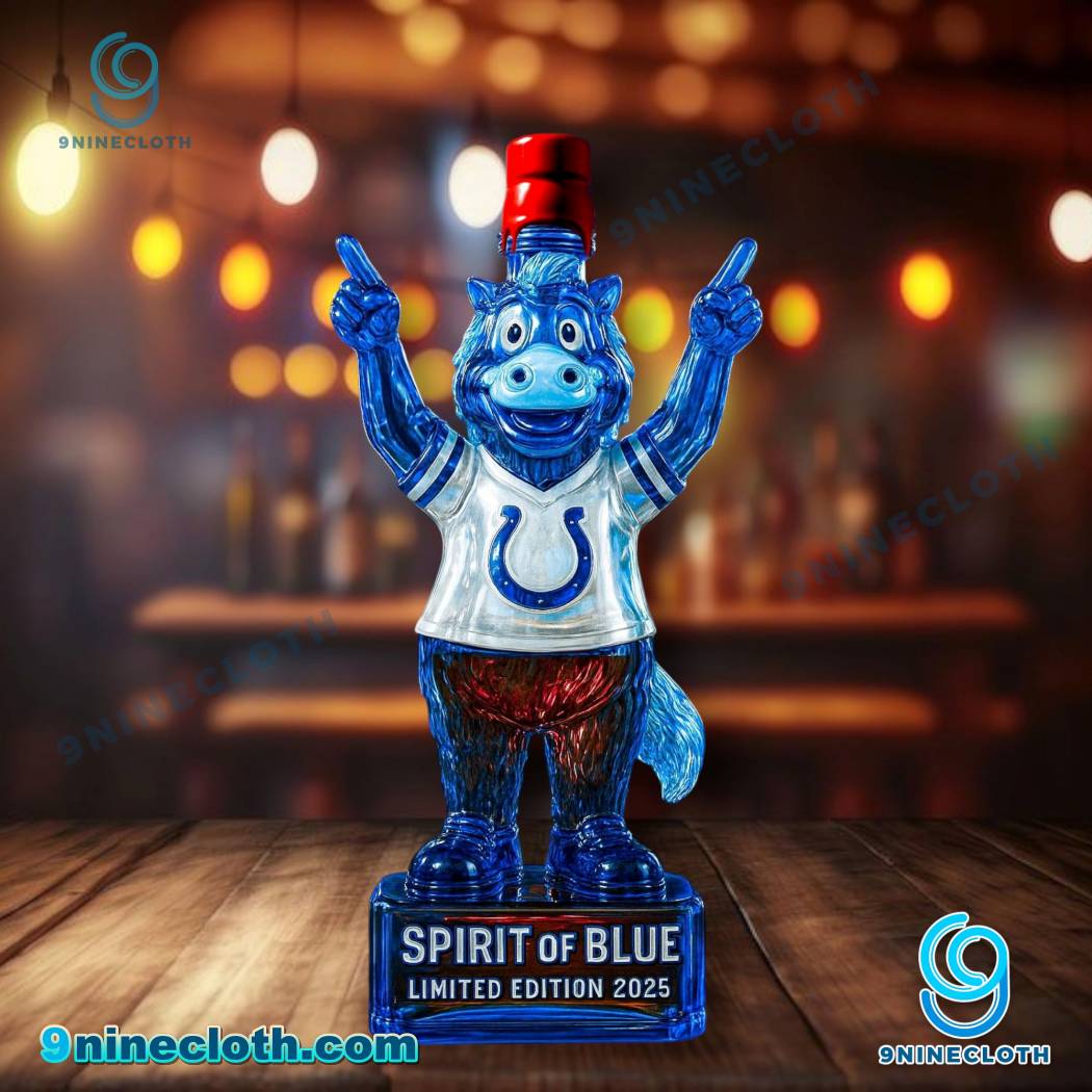 Indianapolis Colts Spirit Of Blue Limited Edition 2025 Whiskey Bottle-b Nag5zCP