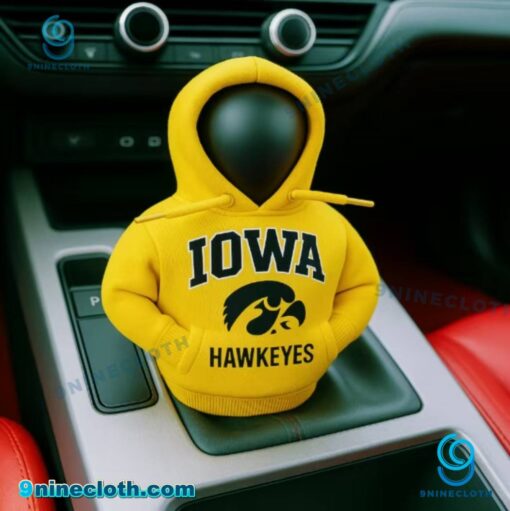 Iowa Hawkeyes Car Gear Shift Hoodie pGBIl6D