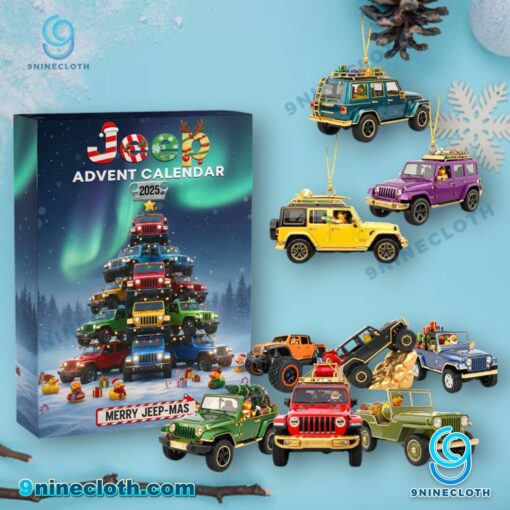 Jeep Merry Jeep-mas Advent Calendar 2025 RX2QgZ6