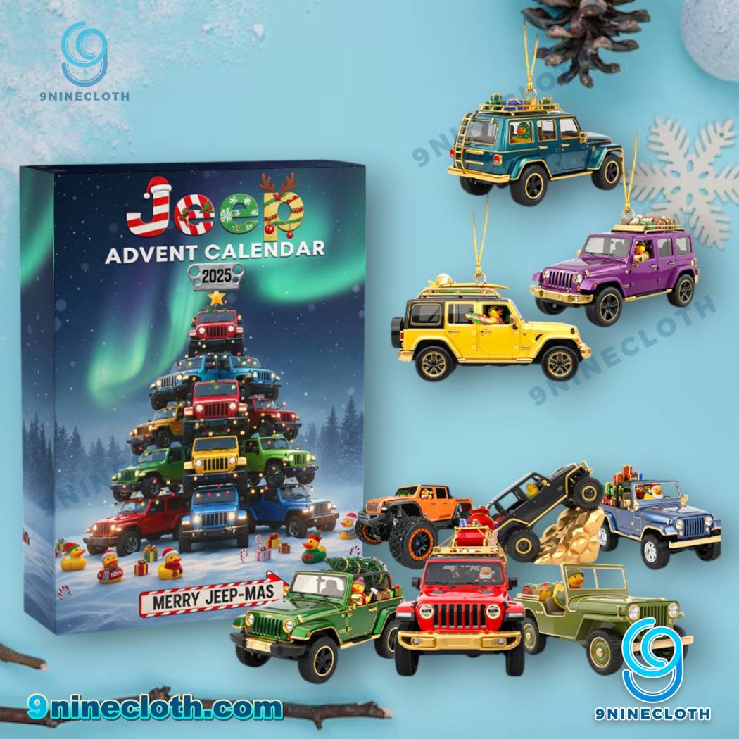 Jeep Merry Jeep-mas Advent Calendar 2025 RX2QgZ6