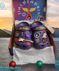 Jimi Hendrix Crocs With Charms Gt54jyT