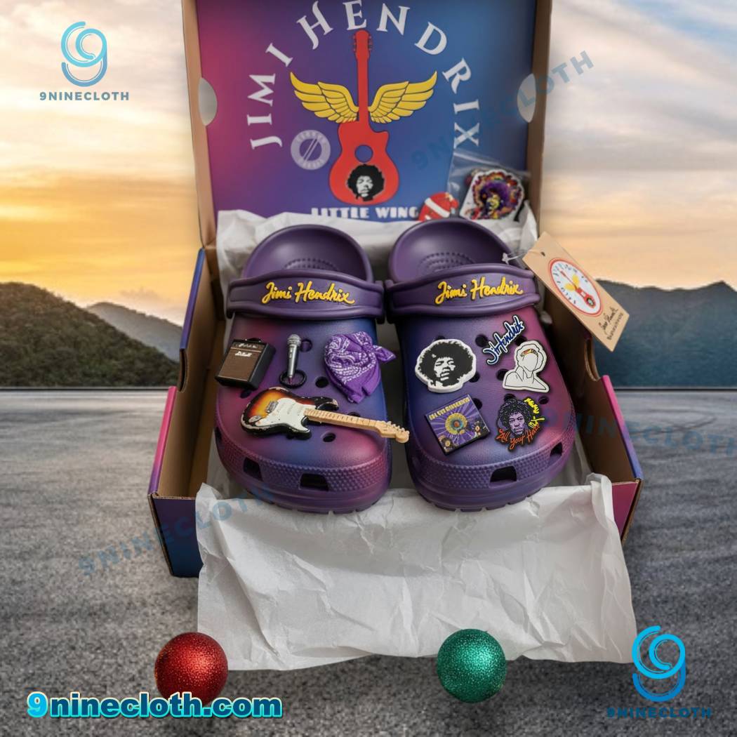 Jimi Hendrix Crocs With Charms Gt54jyT
