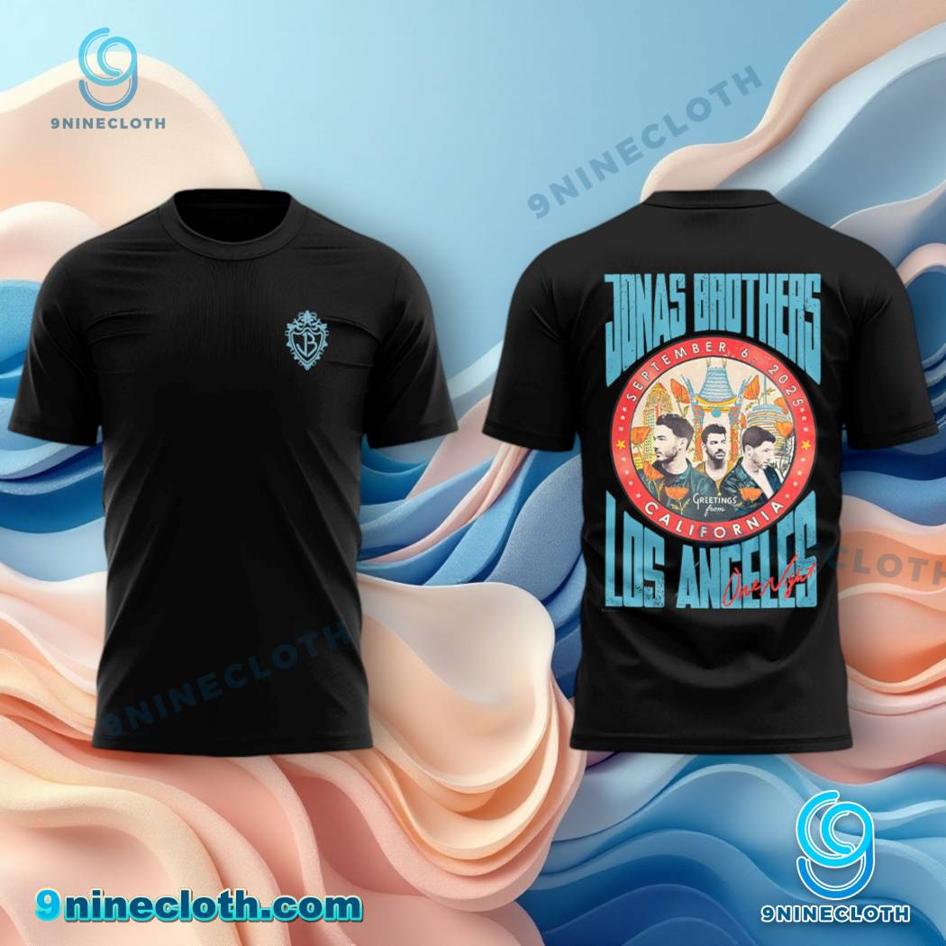 Jonas Brothers Los Angeles One Night T-shirt Jl7S6XU