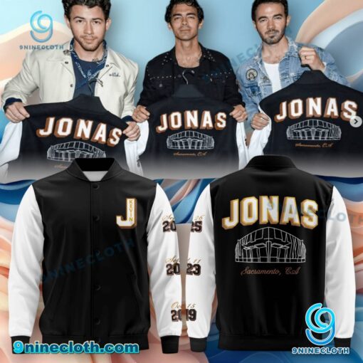 Jonas Brothers Sacramento Baseball Jacket SQnimEv