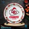 Kansas City Chiefs Christmas Personalized Ceramic Plate-a SYBPZor