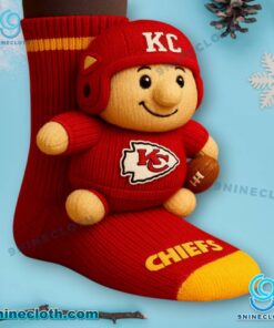 Kansas City Chiefs Crochet Socks Ikqunm0