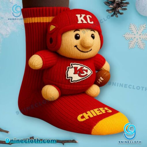 Kansas City Chiefs Crochet Socks Ikqunm0