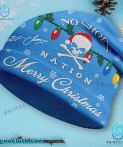Kenny Chesney No Shoes Nation Merry Christmas Beanie Hat hQcbRWo