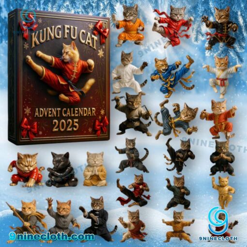 Kung Fu Cat Advent Calendar 2025 lgpBcW7