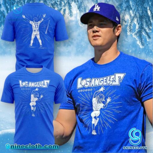 LA Dodgers Shohei Ohtani Hip Lock T-shirt QYGRCL9