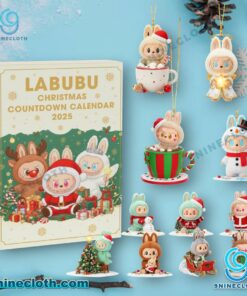 Labubu Christmas Countdown Advent Calendar 2025 qCa2L6S