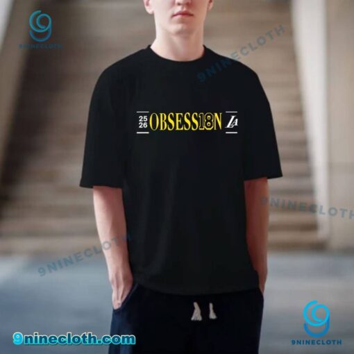 Lakers Obsess18n Obsession T-shirt fbCk1OB
