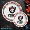 Las Vegas Raiders Christmas Personalized Ceramic Plate-b YuJWpe8