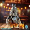 Las Vegas Raiders Gorilla Rilla Whiskey Bottle-a c1oBeSk