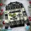 Las Vegas Raiders Grinch Merry Kissmyass Ugly Christmas Sweater-a dZ2s9wj