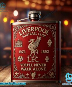 Liverpool Football Club Hip Flask Stainless Steel Whiskey Bottle qzYnAuj