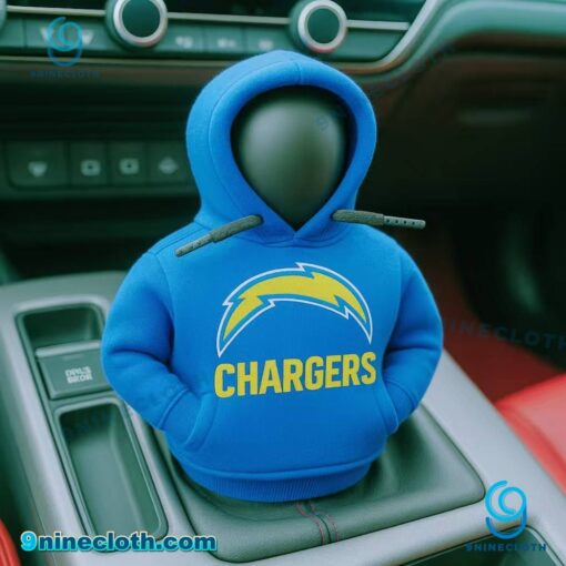 Los Angeles Chargers Car Gear Shift Hoodie RW2DjhL