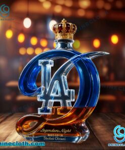 Los Angeles Dodgers Legendary Night 2025-10-18 Shohei Ohtani Whiskey Bottle i5LC0ct