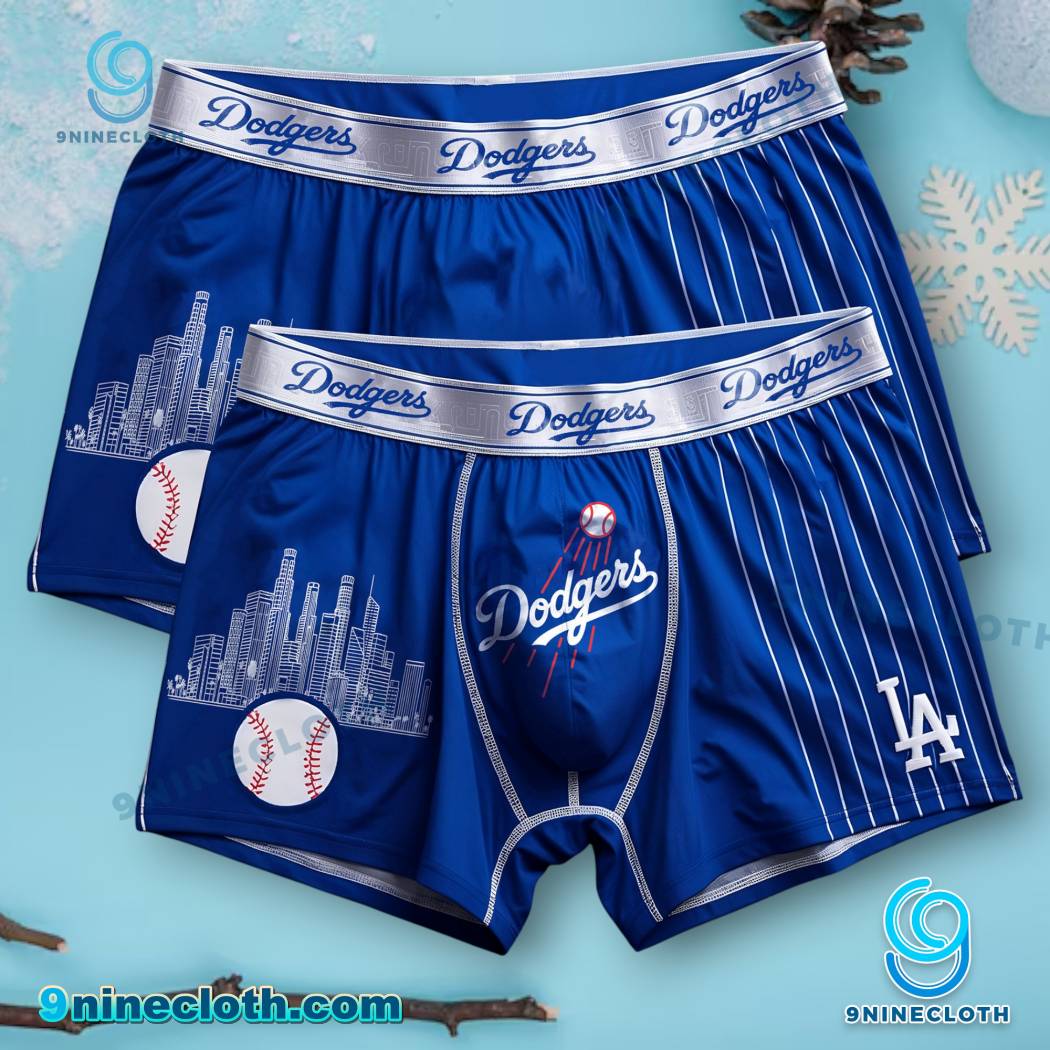 Los Angeles Dodgers Men Boxer Briefs vlMP6zu