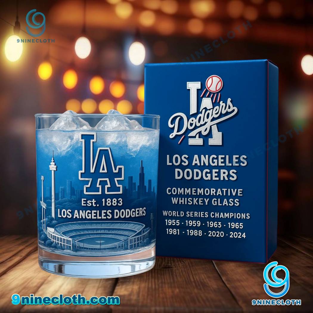 Los Angeles Dodgers Stadium Commemorative Whiskey Glass gL7elGd