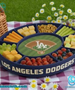 Los Angeles Dodgers Stadium Snack Platter Pubm2st