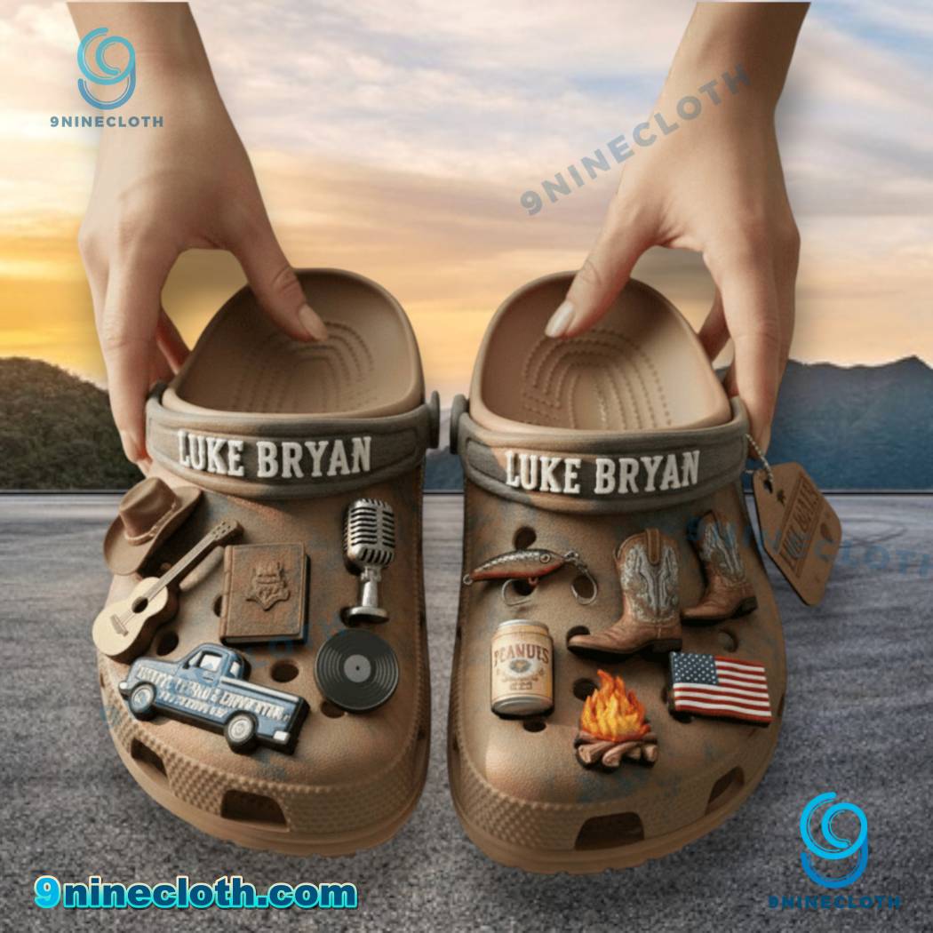 Luke Bryan Crocs With Charms-b XNjP1eL