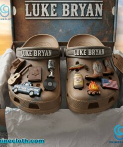 Luke Bryan Crocs With Charms JohIenP