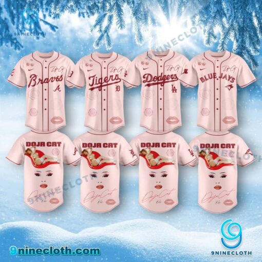 MLB X Doja Cat Vie New Album 2025 Baseball Jersey Q8BOPJK