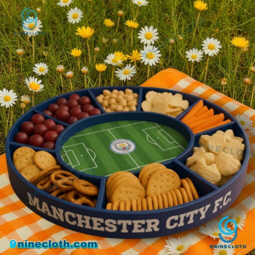 Manchester City F.C. Stadium Snack Platter qxNlm1n