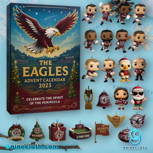 Manly Warringah Sea Eagles Advent Calendar 2025 NVoXA3b
