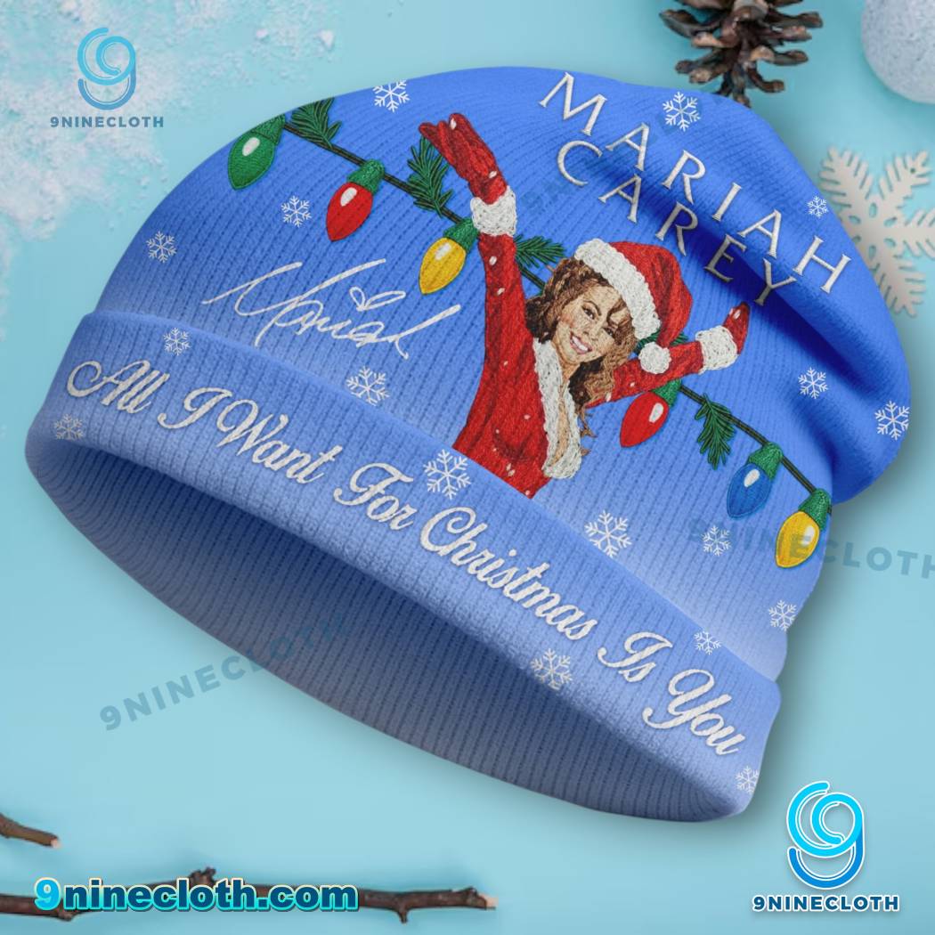 Mariah Carey All I Want For Christmas Is You Beanie Hat yfQ0OIM