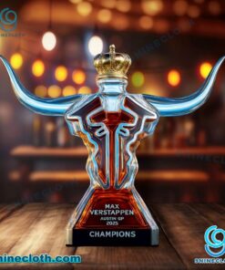 Max Verstappen Austin GP 2025 Champions Whiskey Bottle zZm0KHE