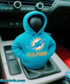 Miami Dolphins Car Gear Shift Hoodie V3io9J7