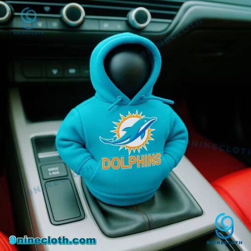 Miami Dolphins Car Gear Shift Hoodie V3io9J7