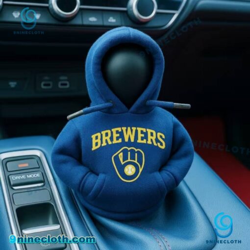 Milwaukee Brewers Car Gear Shift Hoodie rgRFPCu