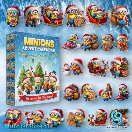 Minions Ba-na-na For Christmas Advent Calendar 2025 gfomEj0