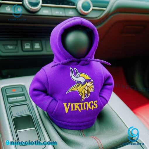 Minnesota Vikings Car Gear Shift Hoodie 5dMWIrU