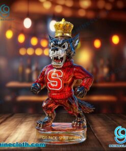 NC State Wolfpack Go Pack Spirit Of 1892 Whiskey Bottle WHoruEY